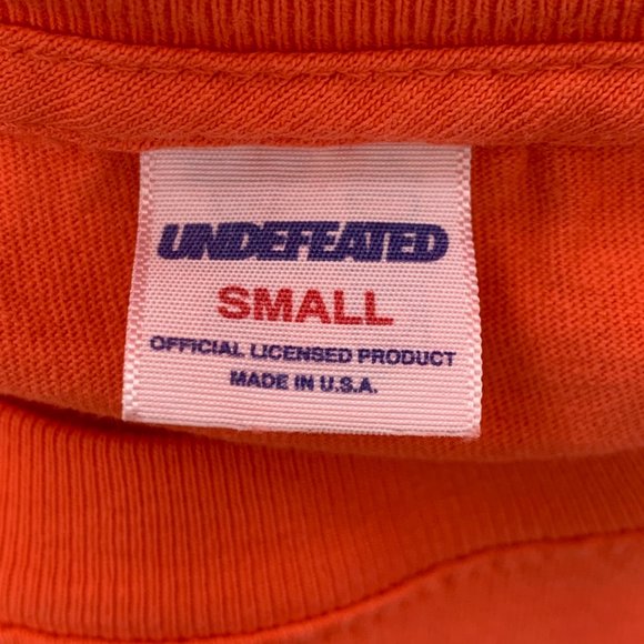 UNDEFEATED Bright Red Long Sleeve Crewneck 🛑 - Picture 2 of 4